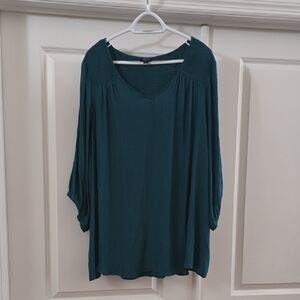 Torrid Deep Teal Blouse